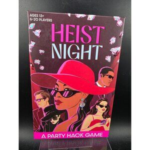 Heist Night A Party Hack Game Adults & 13+ Funko 6-20 Players Unique Party Game